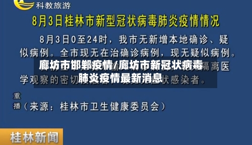 廊坊市邯郸疫情/廊坊市新冠状病毒肺炎疫情最新消息