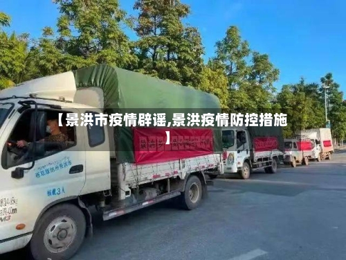 【景洪市疫情辟谣,景洪疫情防控措施】-第2张图片