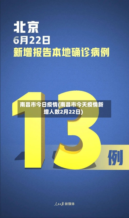 南昌市今日疫情(南昌市今天疫情新增人数2月22日)