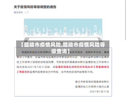 【醴陵市疫情风险,醴陵市疫情风险等级查询】