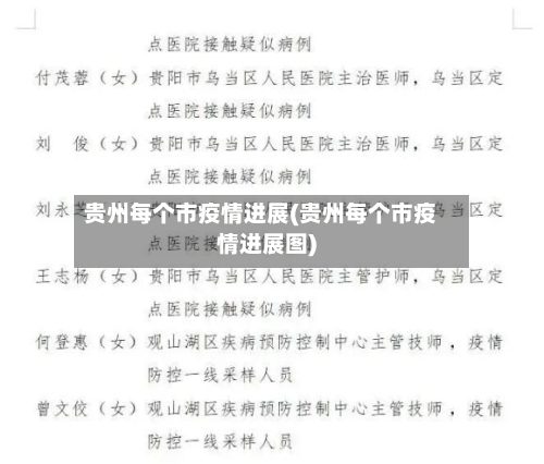 贵州每个市疫情进展(贵州每个市疫情进展图)-第2张图片