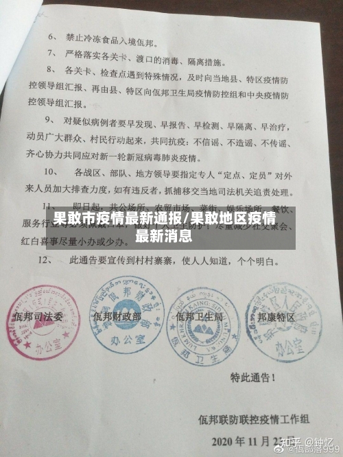 果敢市疫情最新通报/果敢地区疫情最新消息-第2张图片