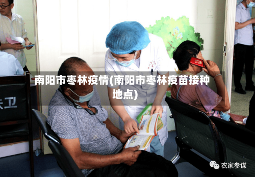 南阳市枣林疫情(南阳市枣林疫苗接种地点)