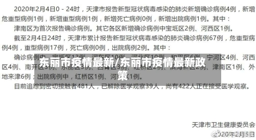 东丽市疫情最新/东丽市疫情最新政策