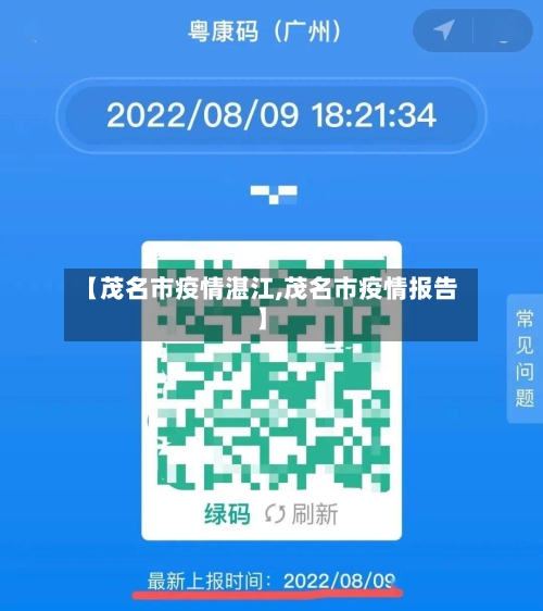 【茂名市疫情湛江,茂名市疫情报告】