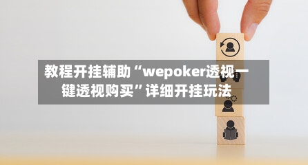 教程开挂辅助“wepoker透视一键透视购买”详细开挂玩法-第2张图片
