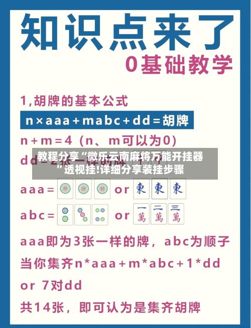 教程分享“微乐云南麻将万能开挂器”透视挂!详细分享装挂步骤-第2张图片