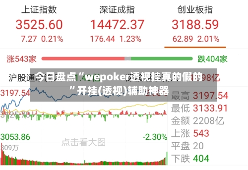 今日盘点“wepoker透视挂真的假的”开挂(透视)辅助神器-第3张图片