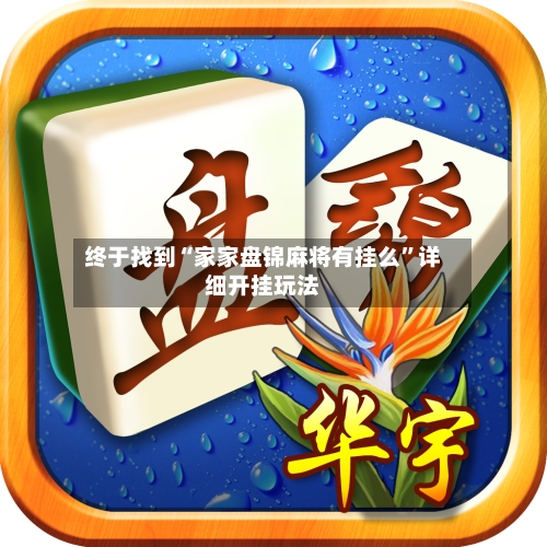 终于找到“家家盘锦麻将有挂么”详细开挂玩法-第3张图片