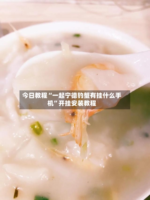 今日教程“一起宁德钓蟹有挂什么手机”开挂安装教程