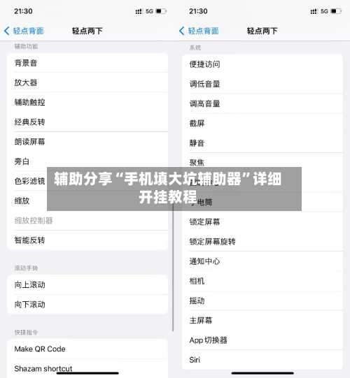 辅助分享“手机填大坑辅助器	”详细开挂教程-第2张图片
