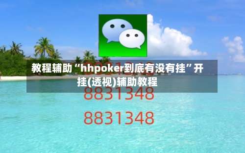 教程辅助“hhpoker到底有没有挂”开挂(透视)辅助教程-第2张图片