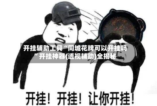 开挂辅助工具“同城花牌可以开挂吗”开挂神器{透视辅助}全揭秘-第3张图片