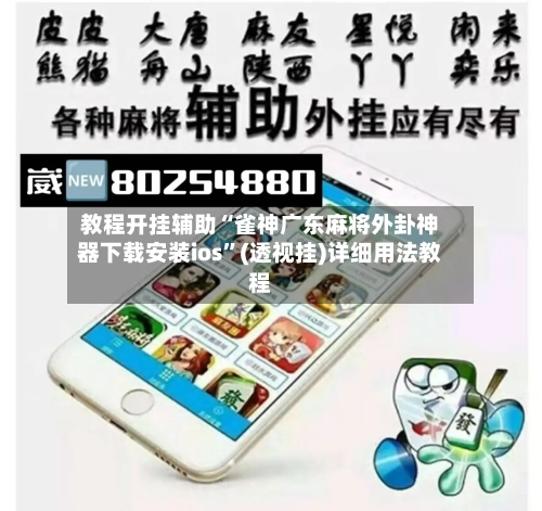 教程开挂辅助“雀神广东麻将外卦神器下载安装ios	”(透视挂)详细用法教程-第2张图片