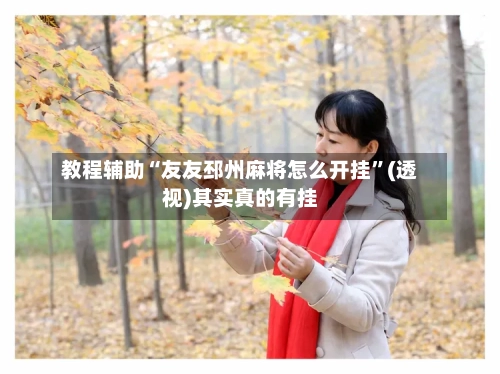 教程辅助“友友邳州麻将怎么开挂”(透视)其实真的有挂-第2张图片