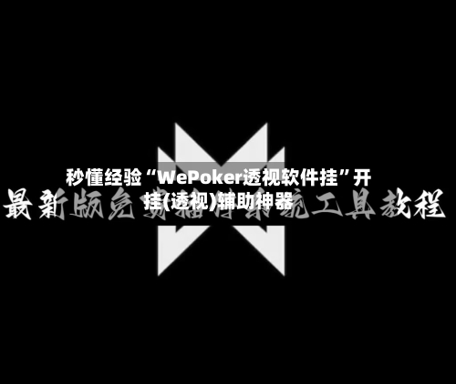 秒懂经验“WePoker透视软件挂”开挂(透视)辅助神器-第2张图片