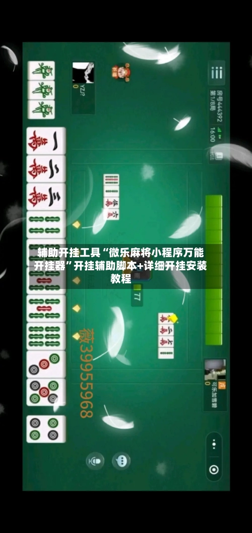 辅助开挂工具“微乐麻将小程序万能开挂器”开挂辅助脚本+详细开挂安装教程-第3张图片