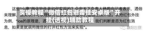 实操教程“微信红包避雷挂安卓版”开挂(透视)辅助教程-第3张图片