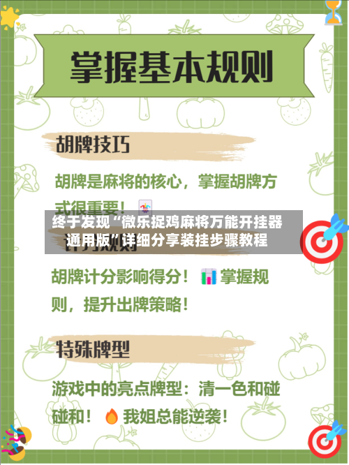 终于发现“微乐捉鸡麻将万能开挂器通用版”详细分享装挂步骤教程-第2张图片