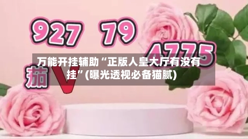 万能开挂辅助“正版人皇大厅有没有挂”(曝光透视必备猫腻)-第3张图片