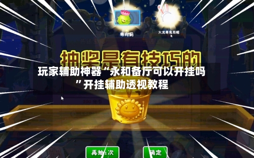 玩家辅助神器“永和备厅可以开挂吗”开挂辅助透视教程-第2张图片