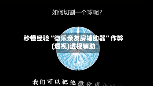 秒懂经验“微乐亲友房辅助器	”作弊(透视)透视辅助-第2张图片