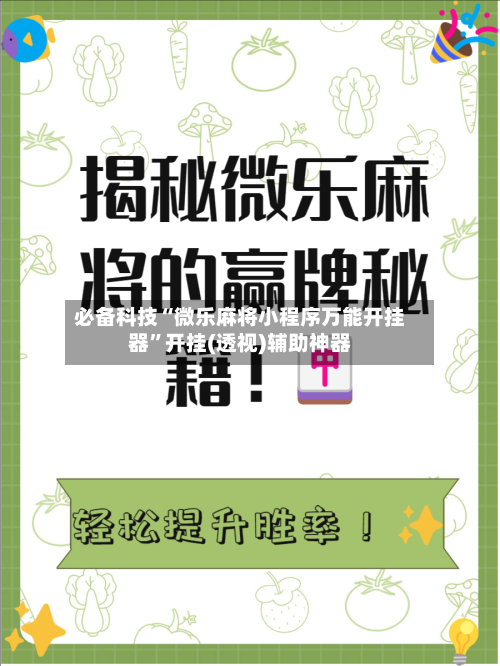 必备科技“微乐麻将小程序万能开挂器”开挂(透视)辅助神器-第2张图片