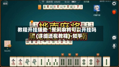 教程开挂辅助“聚闲麻将可以开挂吗	”(详细透视教程)-知乎-第3张图片