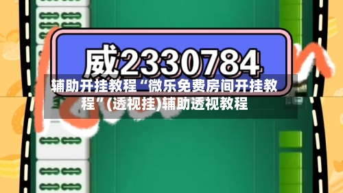 辅助开挂教程“微乐免费房间开挂教程”(透视挂)辅助透视教程