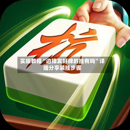 实操教程“边锋发好牌的挂有吗”详细分享装挂步骤-第2张图片