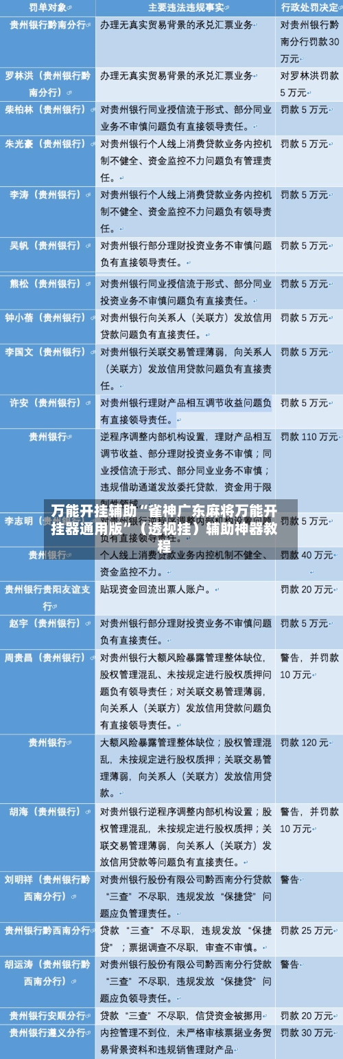 万能开挂辅助“雀神广东麻将万能开挂器通用版”（透视挂）辅助神器教程