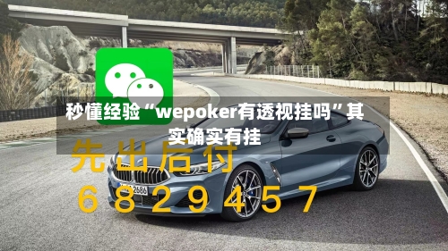 秒懂经验“wepoker有透视挂吗”其实确实有挂-第3张图片