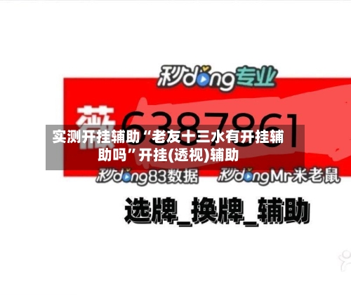 实测开挂辅助“老友十三水有开挂辅助吗”开挂(透视)辅助-第2张图片
