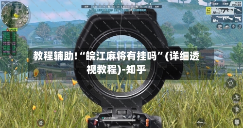 教程辅助!“皖江麻将有挂吗”(详细透视教程)-知乎-第3张图片