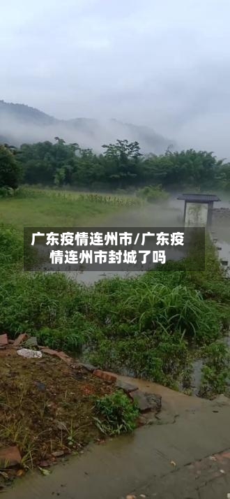 广东疫情连州市/广东疫情连州市封城了吗
