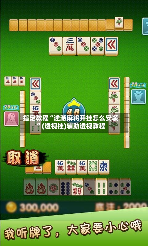 指定教程“途游麻将开挂怎么安装”(透视挂)辅助透视教程-第2张图片