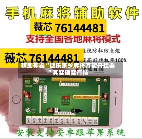 辅助神器“微乐家乡麻将万能开挂器	”其实确实有挂-第2张图片