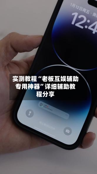 实测教程“老板互娱辅助专用神器”详细辅助教程分享-第2张图片