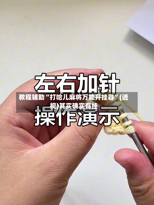 教程辅助“打哈儿麻将万能开挂器”(透视)其实确实有挂-第2张图片