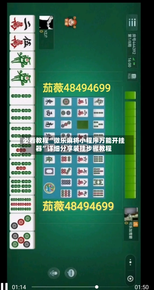 必看教程“微乐麻将小程序万能开挂器	”详细分享装挂步骤教程-第2张图片