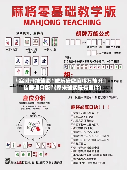 实测开挂辅助“微乐安徽麻将万能开挂器通用版	”(原来确实是有插件)-第2张图片