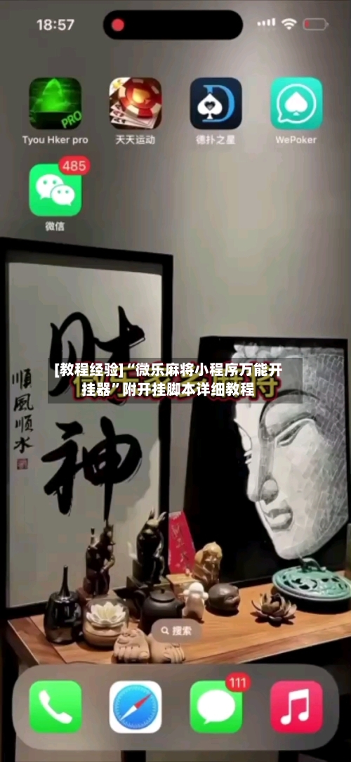 [教程经验]“微乐麻将小程序万能开挂器”附开挂脚本详细教程-第2张图片