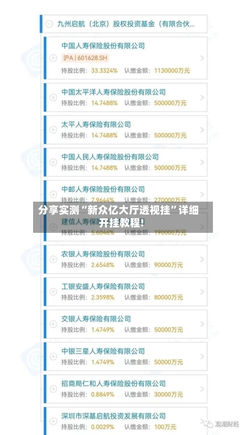 分享实测“新众亿大厅透视挂	”详细开挂教程!-第2张图片