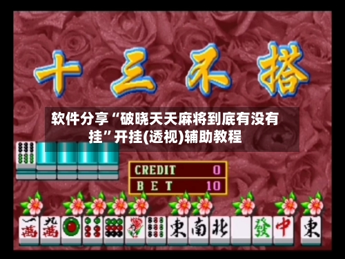 软件分享“破晓天天麻将到底有没有挂”开挂(透视)辅助教程-第2张图片