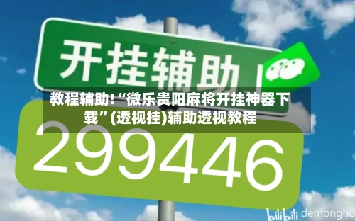 教程辅助!“微乐贵阳麻将开挂神器下载”(透视挂)辅助透视教程-第3张图片