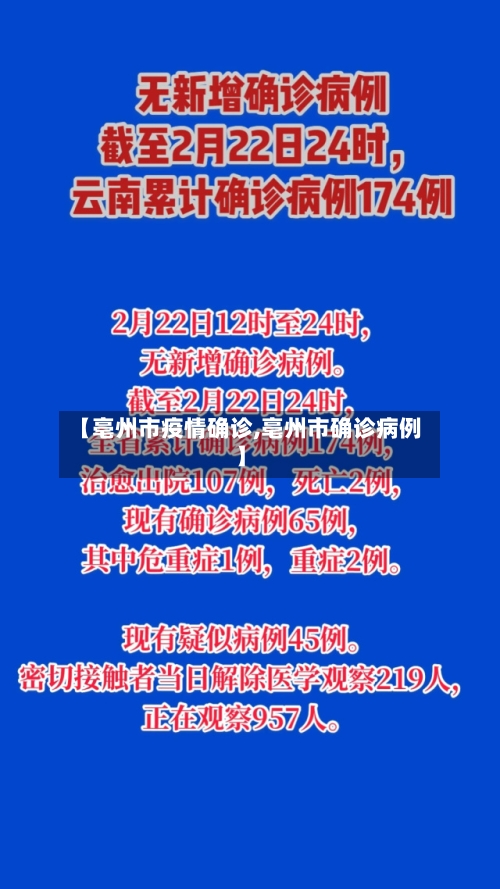 【亳州市疫情确诊,亳州市确诊病例】