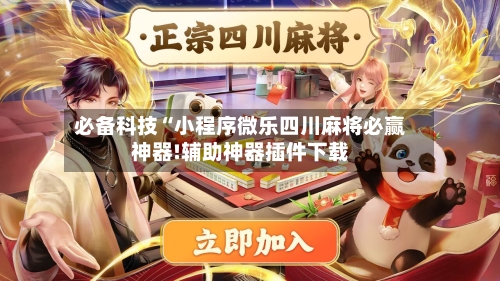 必备科技“小程序微乐四川麻将必赢神器!辅助神器插件下载-第3张图片