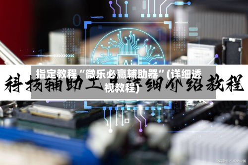 指定教程“微乐必赢辅助器”(详细透视教程)-第2张图片