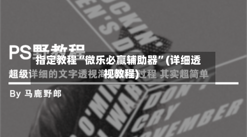 指定教程“微乐必赢辅助器”(详细透视教程)-第3张图片