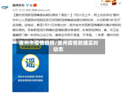 惠州市疫情趋势/惠州疫情数据实时动态-第3张图片